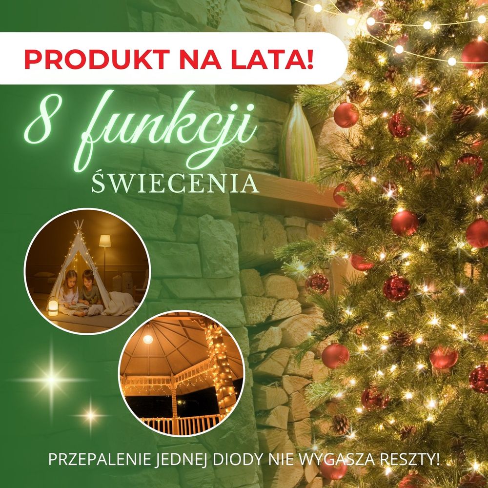 Cl0540 božićna lampica 500 led slika 10