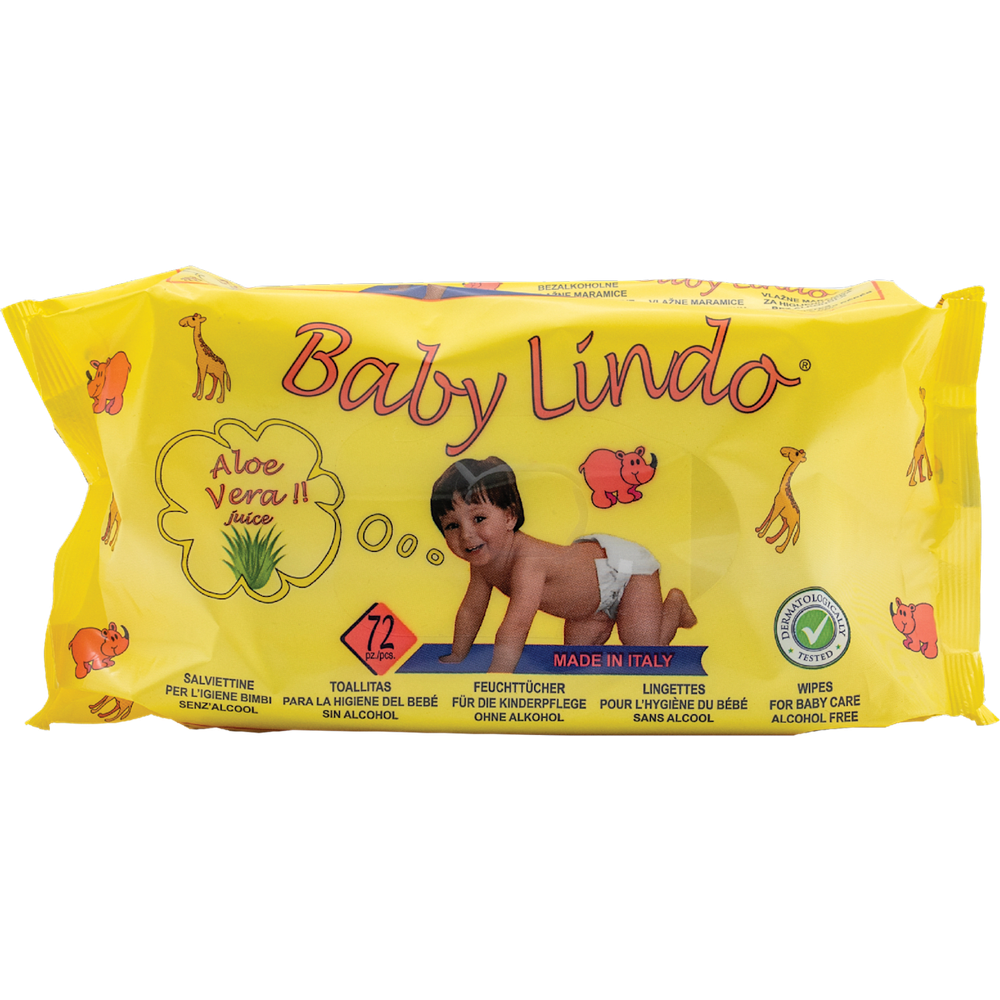 Baby Lindo vlažne maramice za bebe 72 kom slika 1