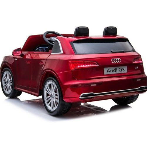 Licencirani Audi Q5 dvosjed crveni lakirani - auto na akumulator slika 2