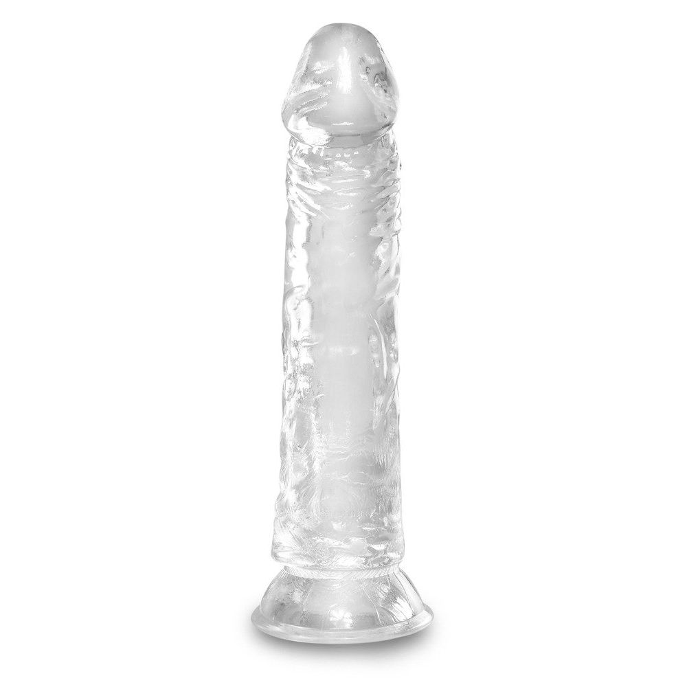 Dildo 21,8 cm King Cock Clear slika 3
