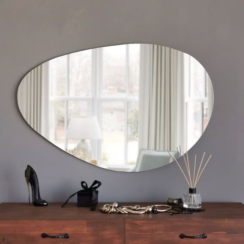 Porto Ayna 90x60 cm White Mirror slika 4