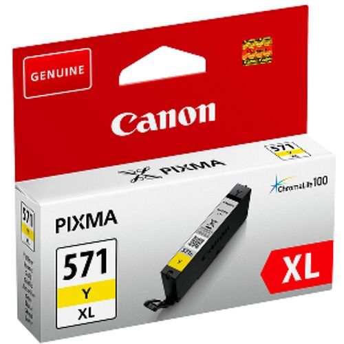 Canon tinta CLI-571Y XL, žuta slika 2