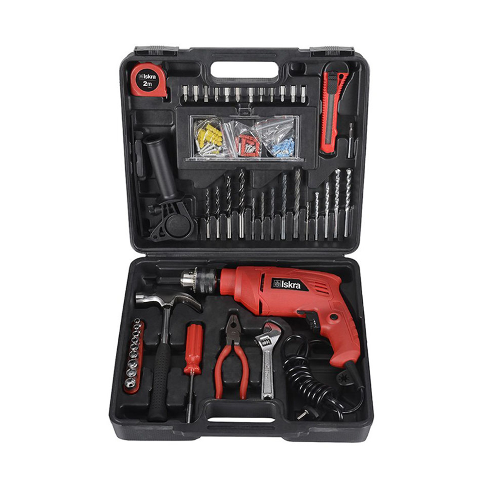 Vibraciona bušilica sa setom alata ISKRA GX-BMC002 slika 1