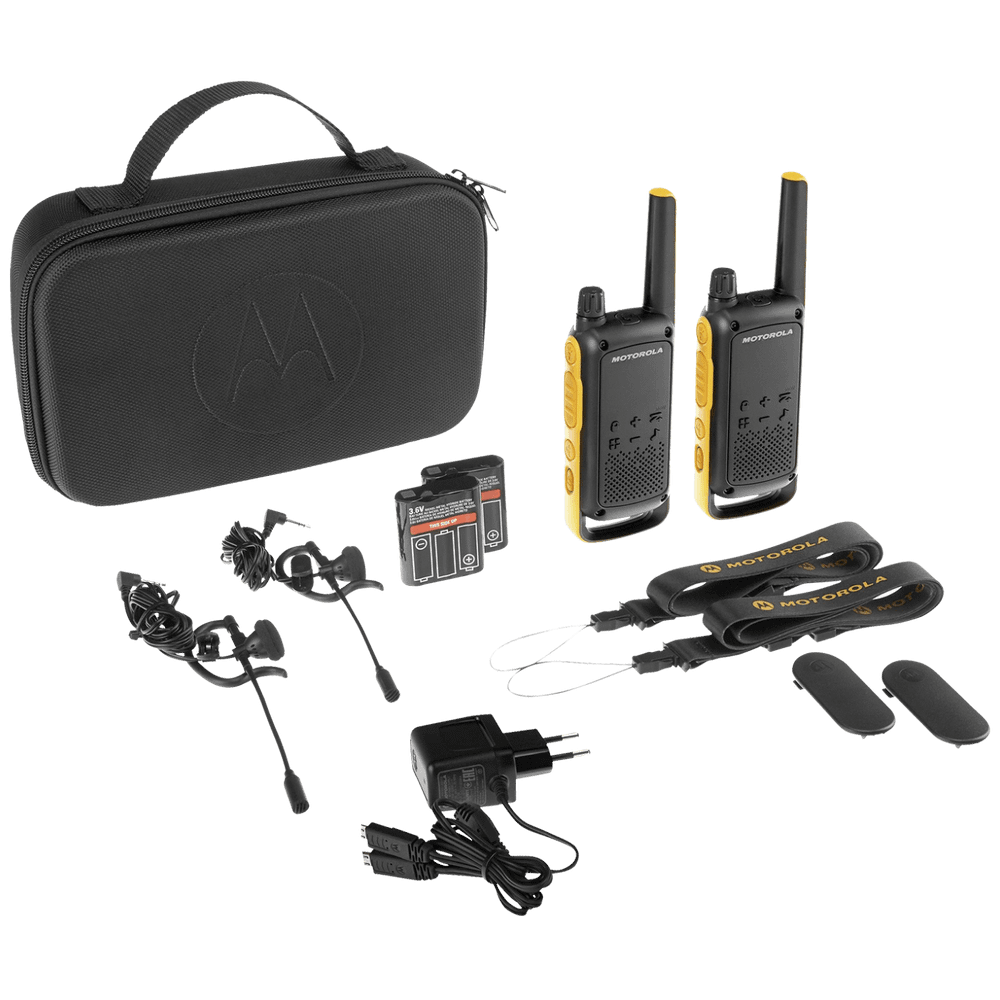 Motorola Walkie Talkie, domet 10 km, 16 kanala, vodootporno - TLKR T82 Extreme slika 2