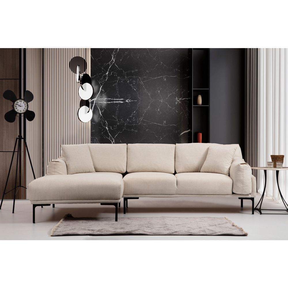 Leo Kutna Sofa Lijeva - Krem slika 1