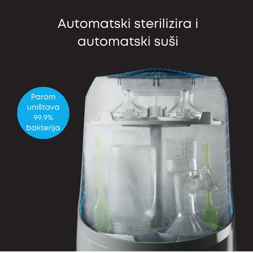 Baby Brezza Bottle Washer Pro® perilica, sterilizator i sušilica bočica za bebe slika 4