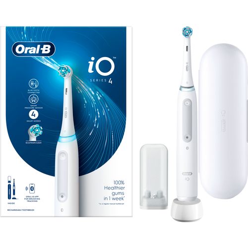 Oral-B električna četkica iO4 QUITE WHITE slika 1