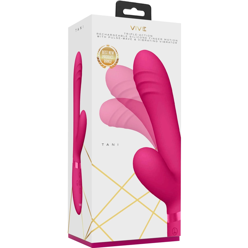 VIVE by Shots Tani - Finger Motion with Pulse-Wave Vibrator - Pink slika 3