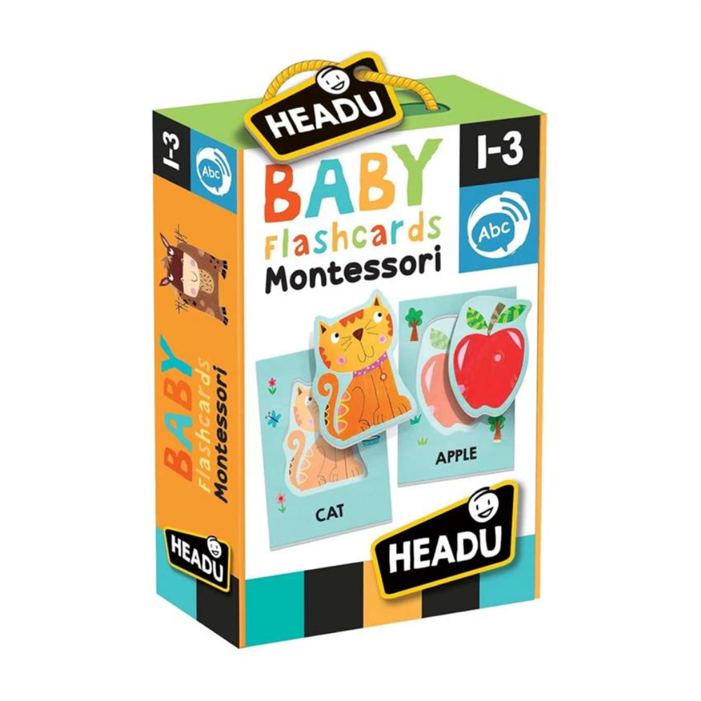 Headu Edukativna slagalica Montessori Baby Flashcards 22700 slika 1
