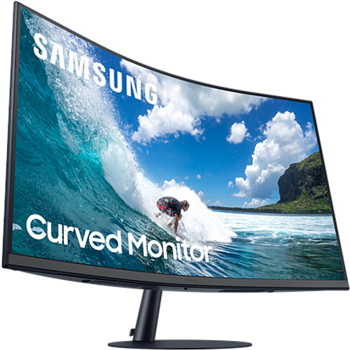 Samsung monitor 27 LC27T550FDRXENFHD VA zakrivljeni, VGA, HDMI FreeSync slika 2