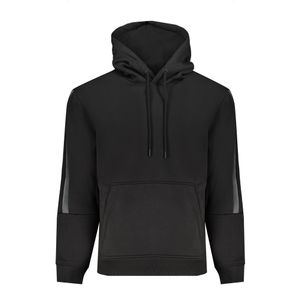 CALVIN KLEIN MEN'S BLACK ZIPLESS SWEATSHIRT