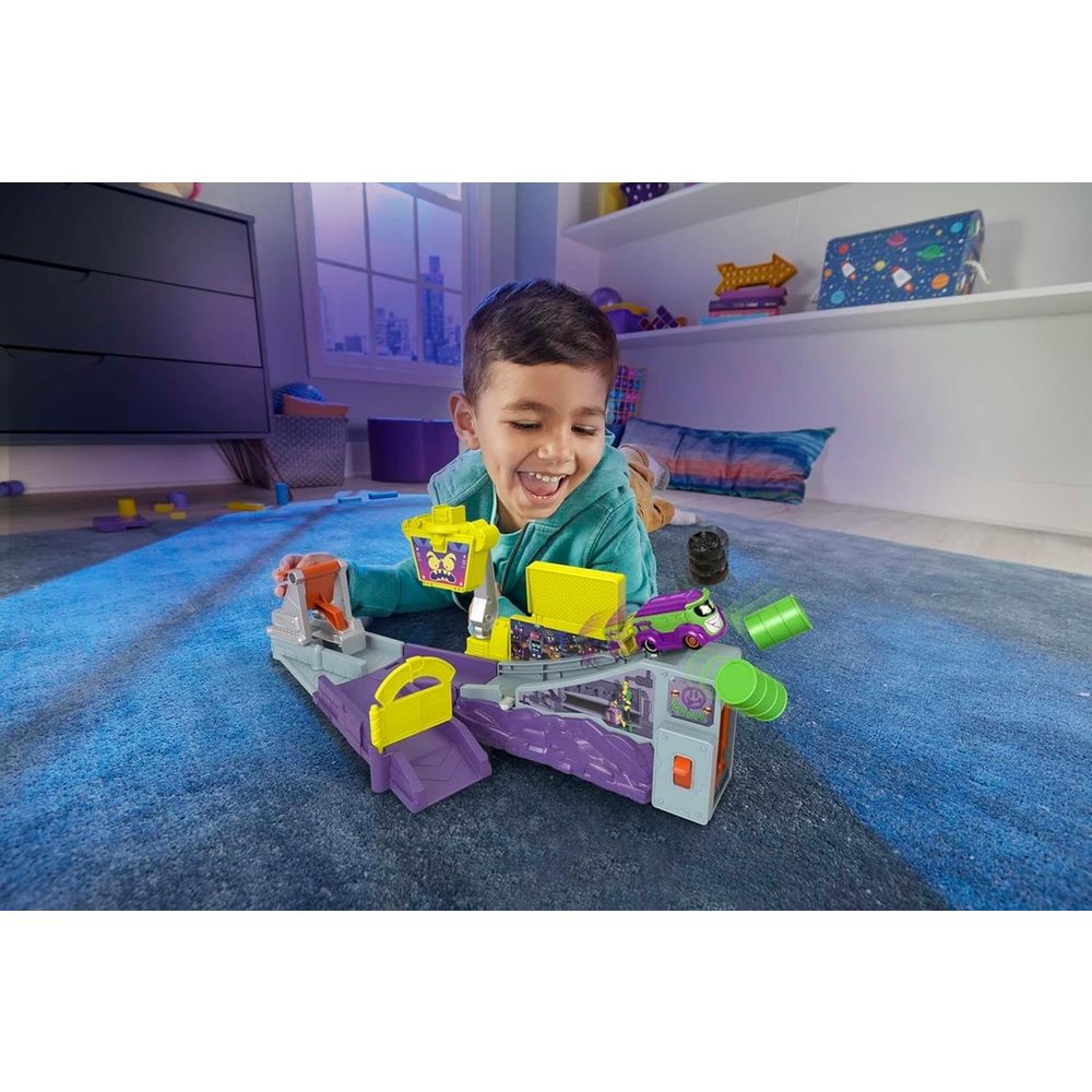 Fisher Price HNP07 Batwheels Legion of Zoom Launching HQ slika 5