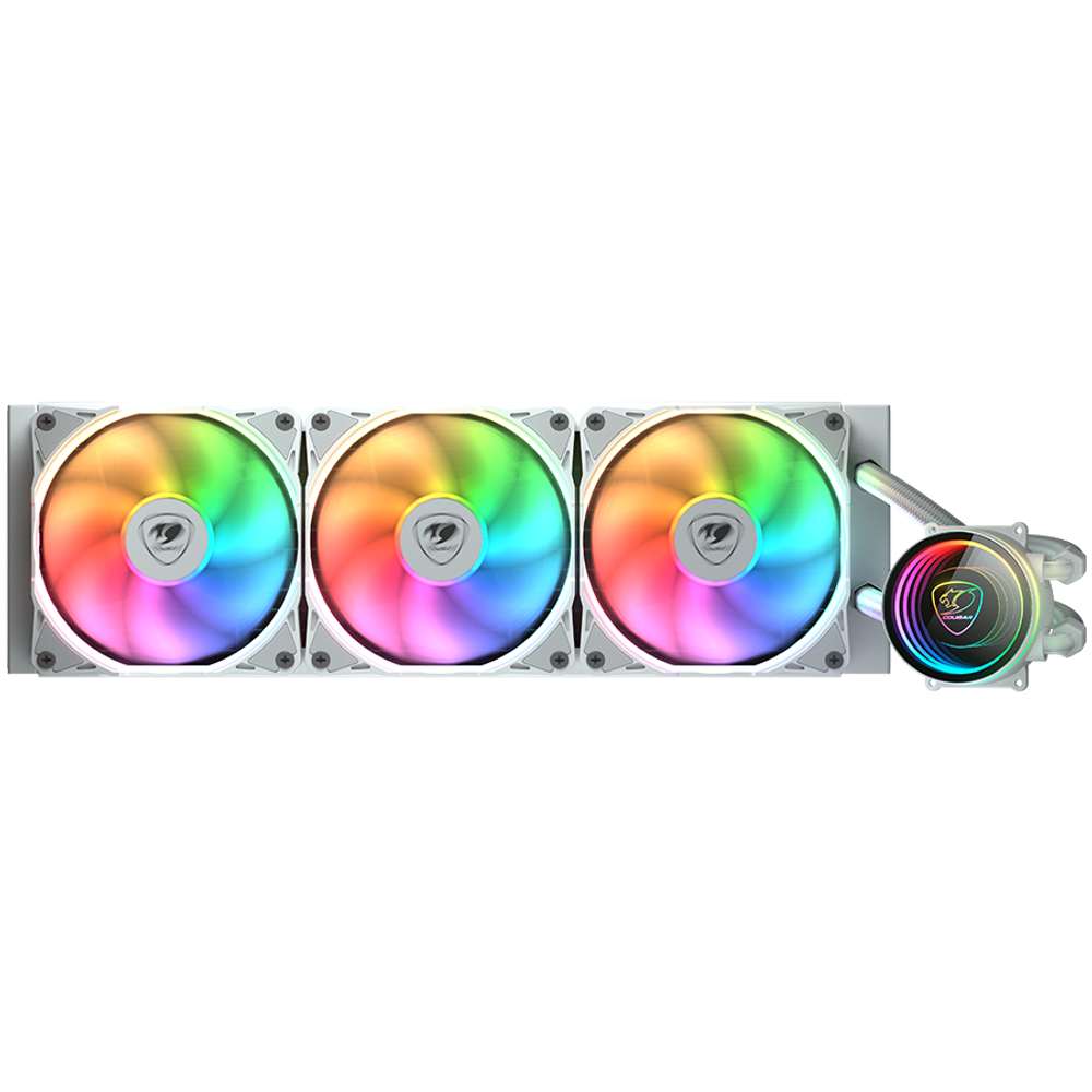 COUGAR AIO Liquid Cooling Poseidon Elite ARGB 360 Bijela slika 1
