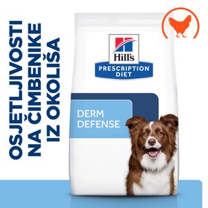 Hill's Prescription Diet Derm Defense Hrana za Pse s Piletinom, 12 kg