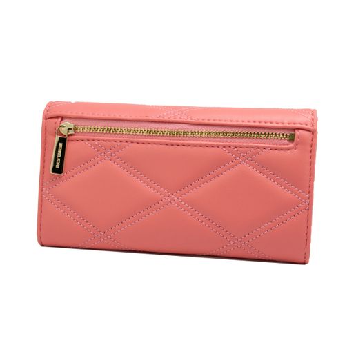 Porte-monnaie Michael Kors 35S2GTVF3U-GRAPEFRUIT - Elegantni Roza Novčanik za Dame slika 2