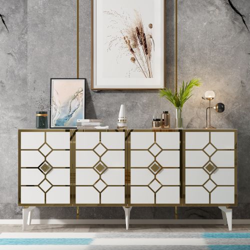 Cagla - White, Gold White
Gold Console slika 1