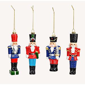 Viter novogodišnji ukras nutcracker 6xh13x3cm