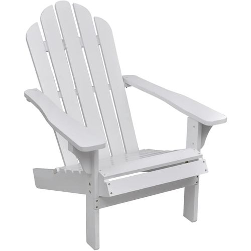 Vrtna stolica drvena bijela slika 16