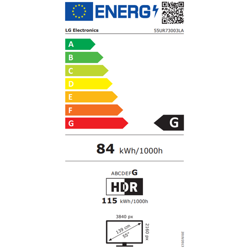 LG TV 55UR73003LA 55" LED UHD slika 2