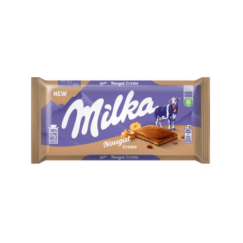 Milka čokolada Nougat Creme 85g slika 1