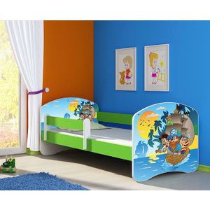ACMA Dječiji krevet Acma II Green - 180x80cm - Dezen 21