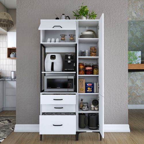 JE143 - 3113 White Multi Purpose Cabinet slika 2