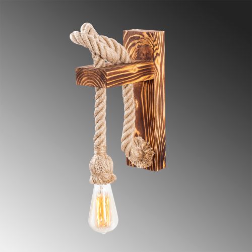 Erebos - 119-A Wooden Wall Lamp slika 4