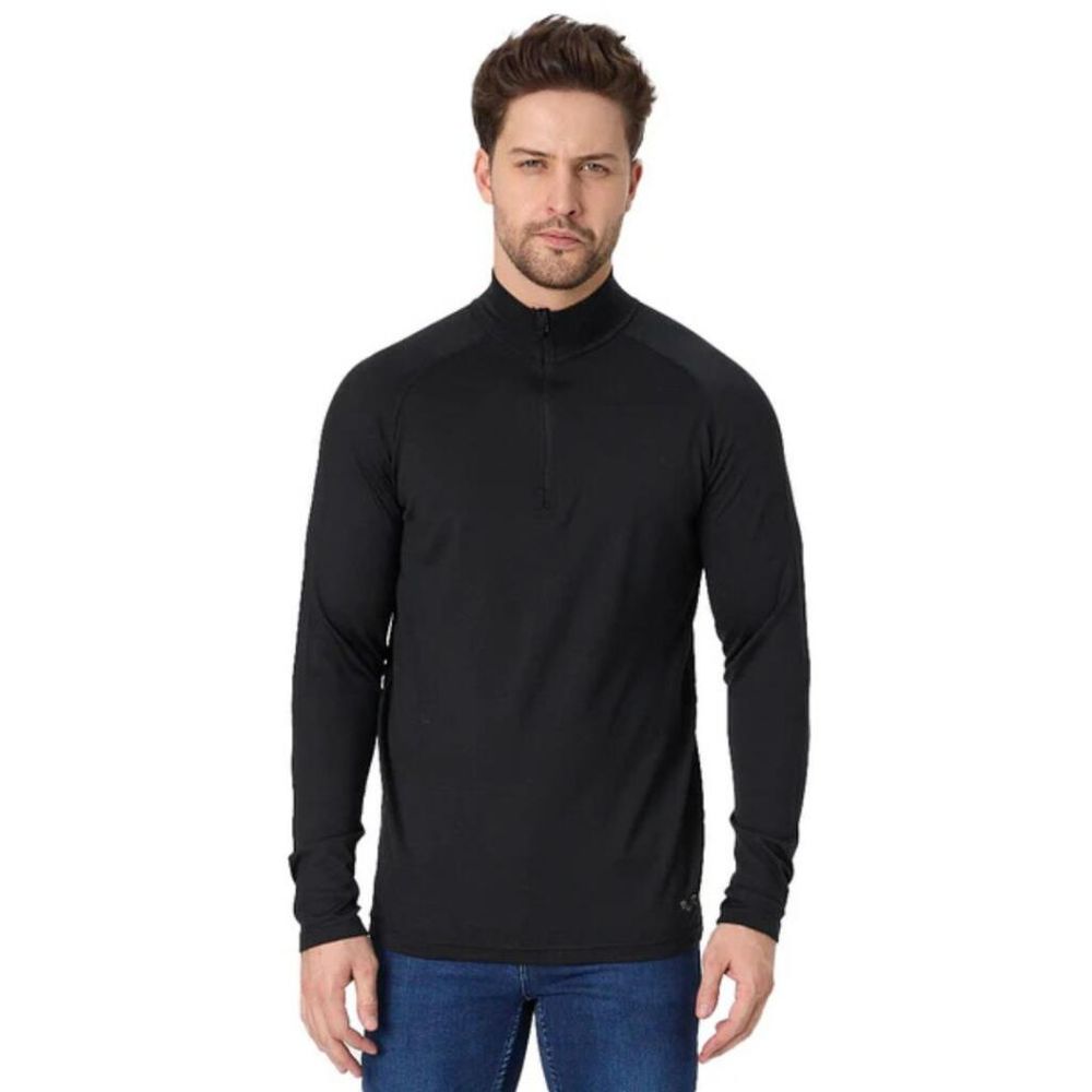 Woolona Muški džemper Bora 1/4 ZIP Jacguard slika 1