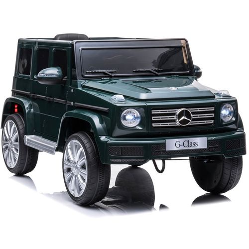 Licencirani Mercedes G500 zeleni - auto na akumulator slika 1