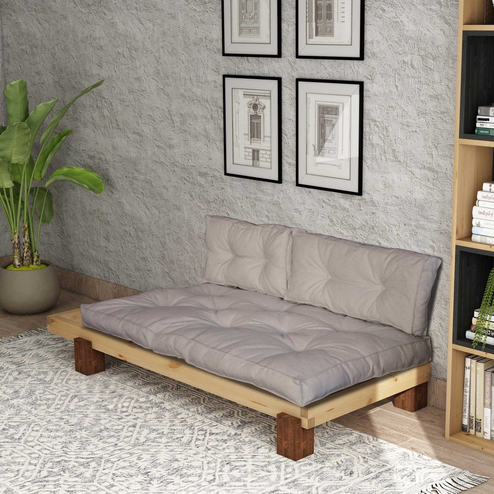 Lounger CPT8372-200, prirodne i bež boje slika 3