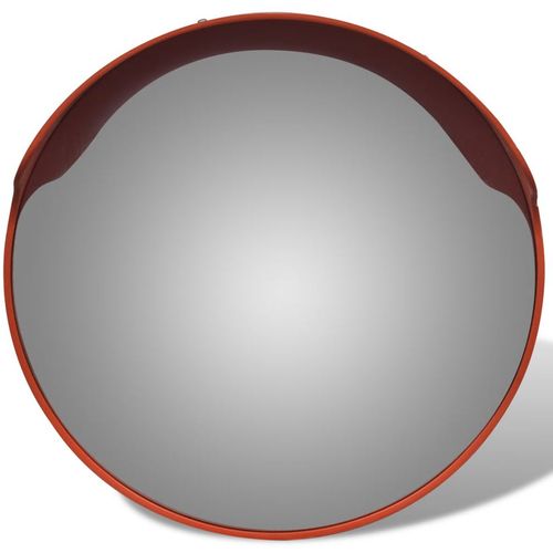 Konveksno vanjsko prometno ogledalo od PC plastike narančasto 45 cm slika 9