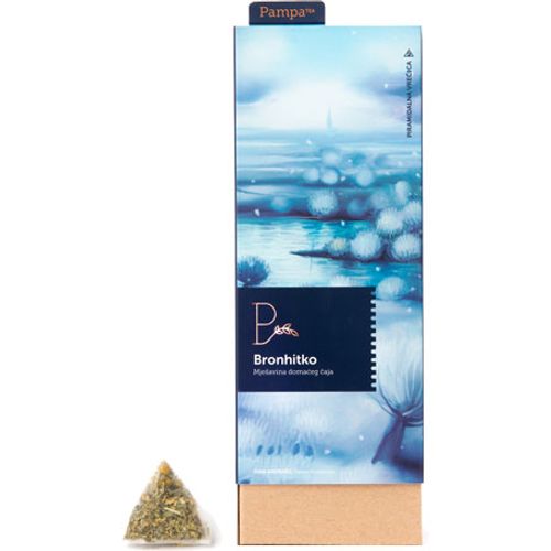 Bronhitko čaj u piramidama, 30 piramida, 50 g slika 1