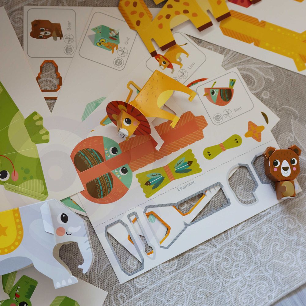 Woopie set 3D origami životinje  slika 7