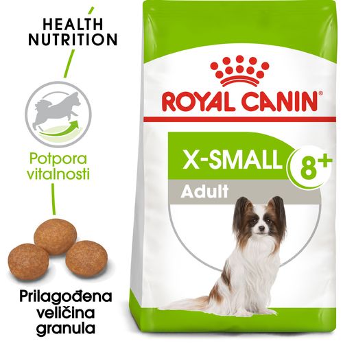 ROYAL CANIN SHN Extra Small Adult 8+, potpuna hrana za odrasle pse jako malih pasmina (do 4 kg) starije od 8 godina, 1,5 kg slika 5