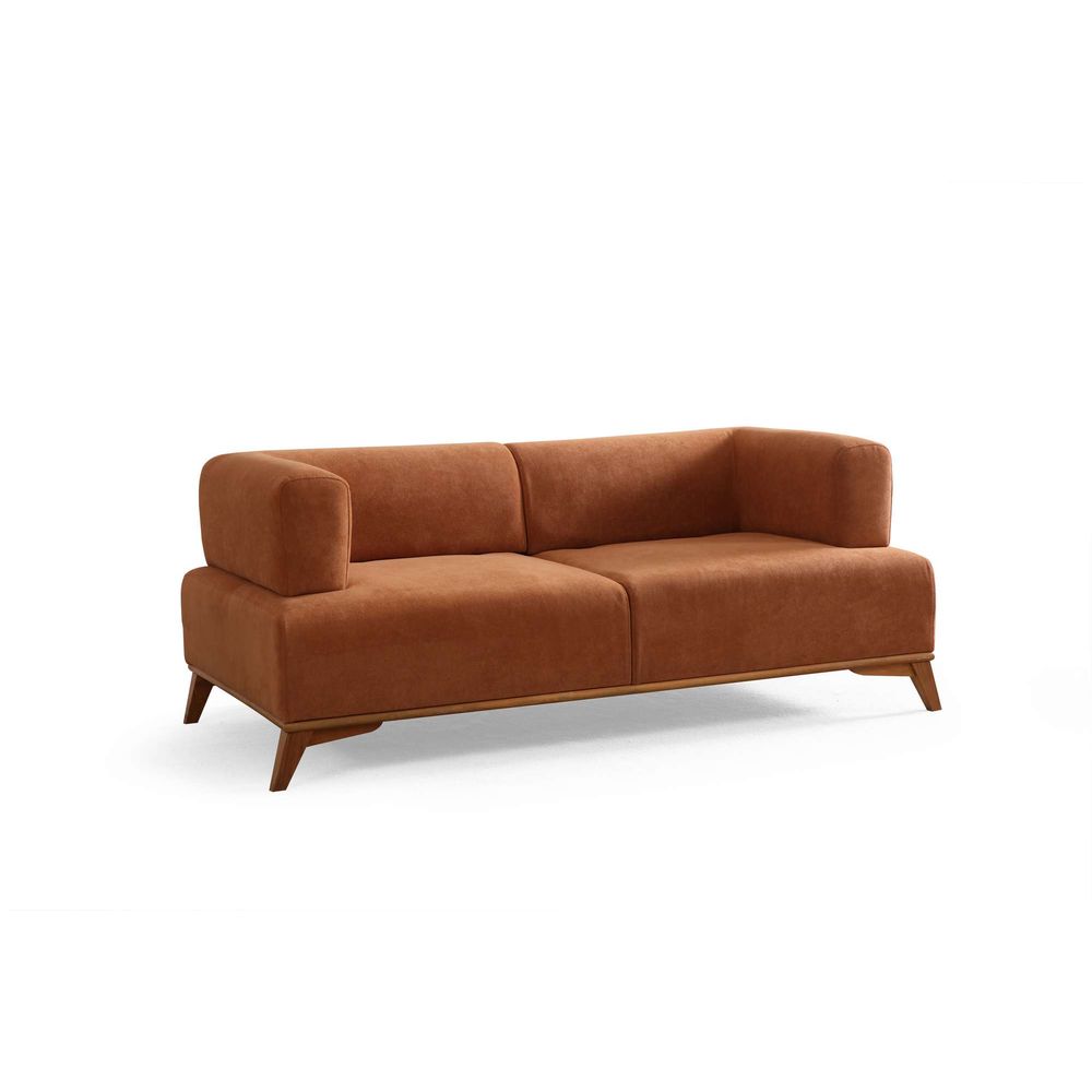 Dvosjed Sofa Hera - Narandžasti slika 4