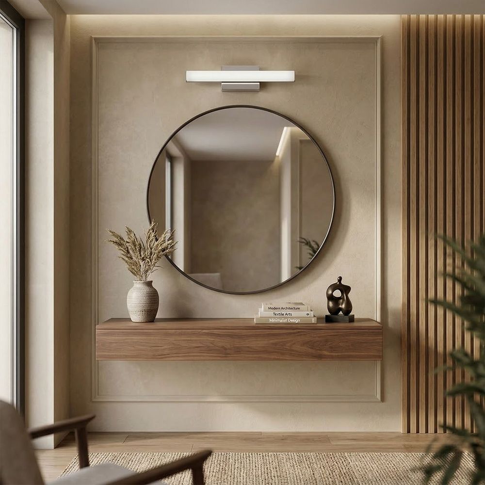 Zidni svijećnjak LED 42 cm APP1845-1W chrom slika 8