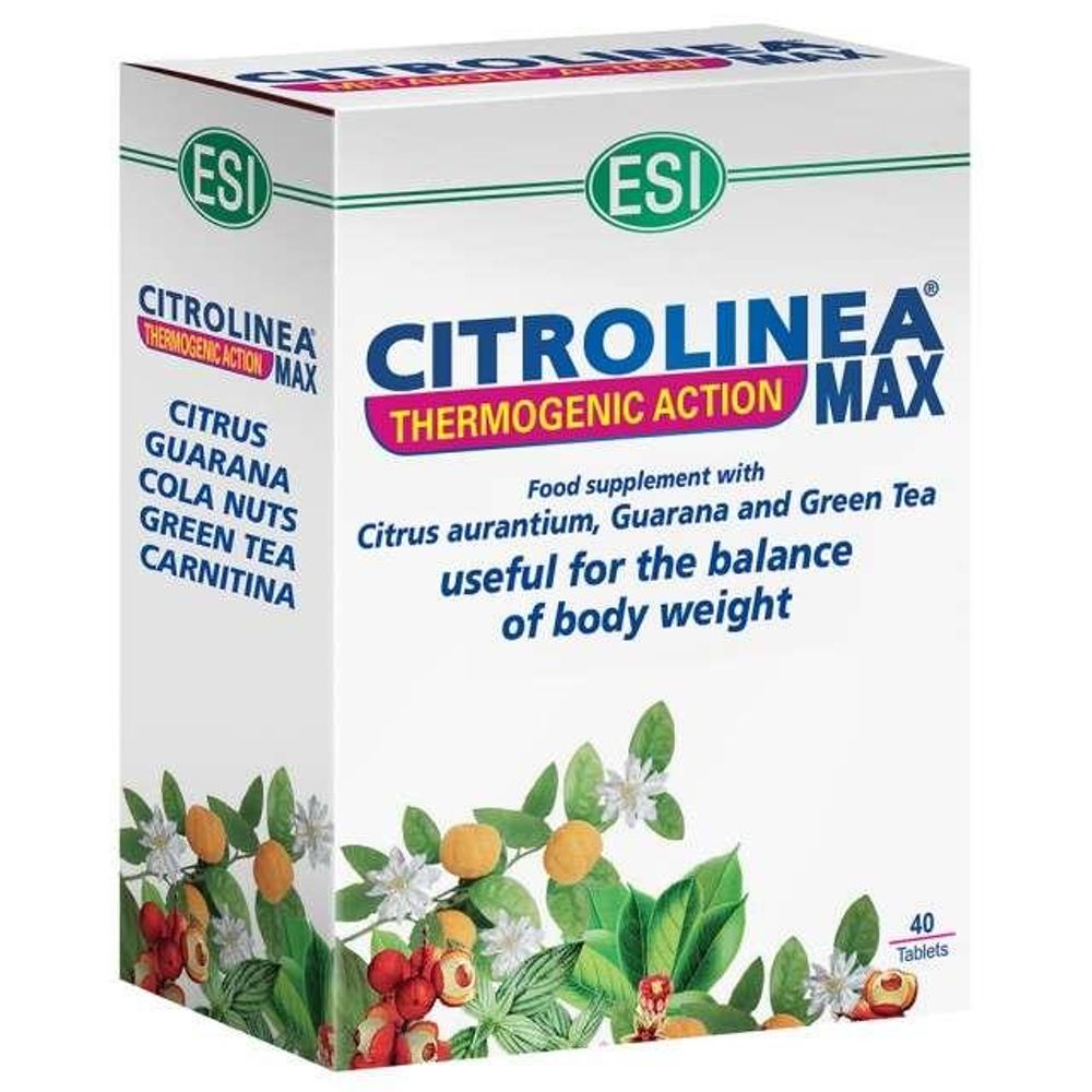 ESI CITROLINEA MAX 40TBL - Dodatak Ishrani za Smanjenje Težine slika 1