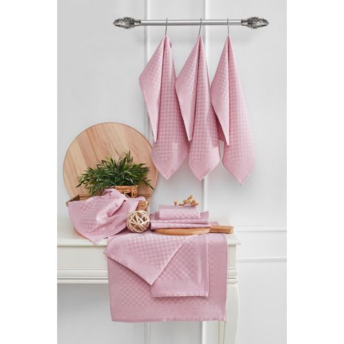 Lola - Pink Pink Kitchen Towel Set (10 Pieces) slika 1