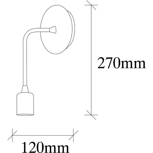 Opviq Zidna lampa, 892OPV1839 slika 4