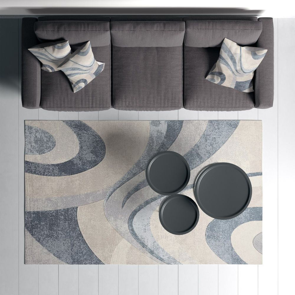 Plavi Tepih Woopamuk275 (100 x 150 cm) slika 2