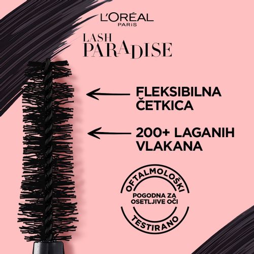 L'Oreal Paris Lash Paradise Extatic Black maskara slika 5