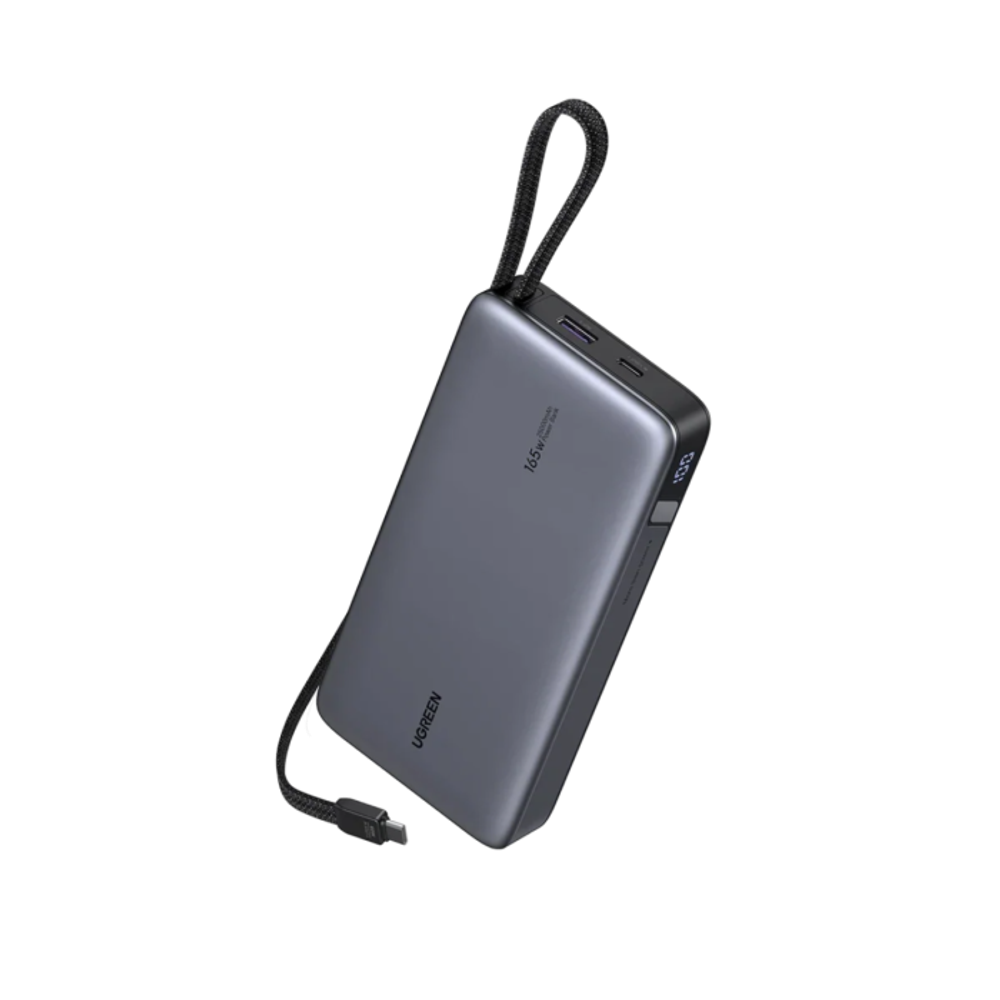 Ugreen Nexode 165W 25000mAh prijenosna baterija s ugrađenim kabelom slika 1
