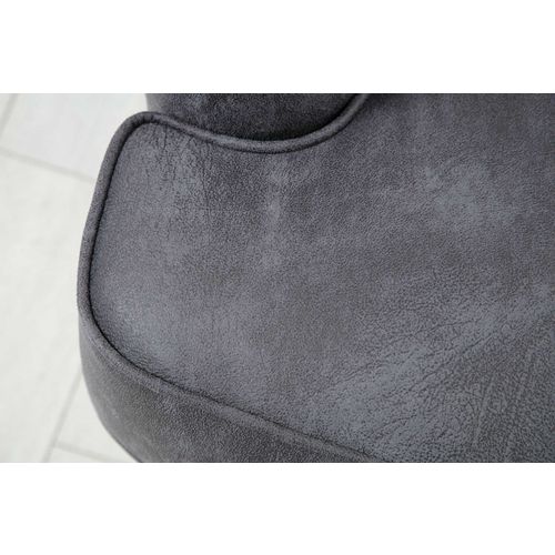 Redart - Dark Grey Dark Grey Wing Chair slika 3