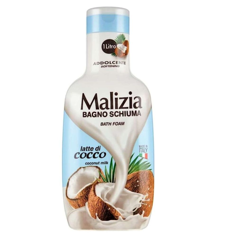 Malizia Pjena za kupanje  Coconut 1000ml slika 1