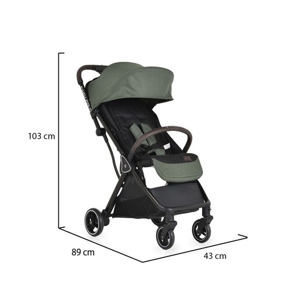 Cangaroo Kolica Easy Fold, Green slika 11