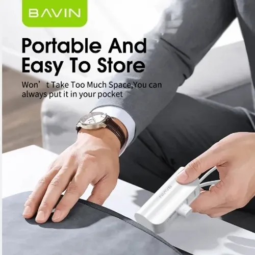 Bavin Power bank 5000mAh USB-C port + kabl type-C crna slika 6