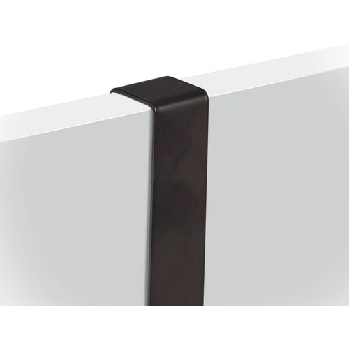 Zeller Vješalica za vrata, metal/drvo, crna, 24,5 cm x 5 x 25 cm slika 1