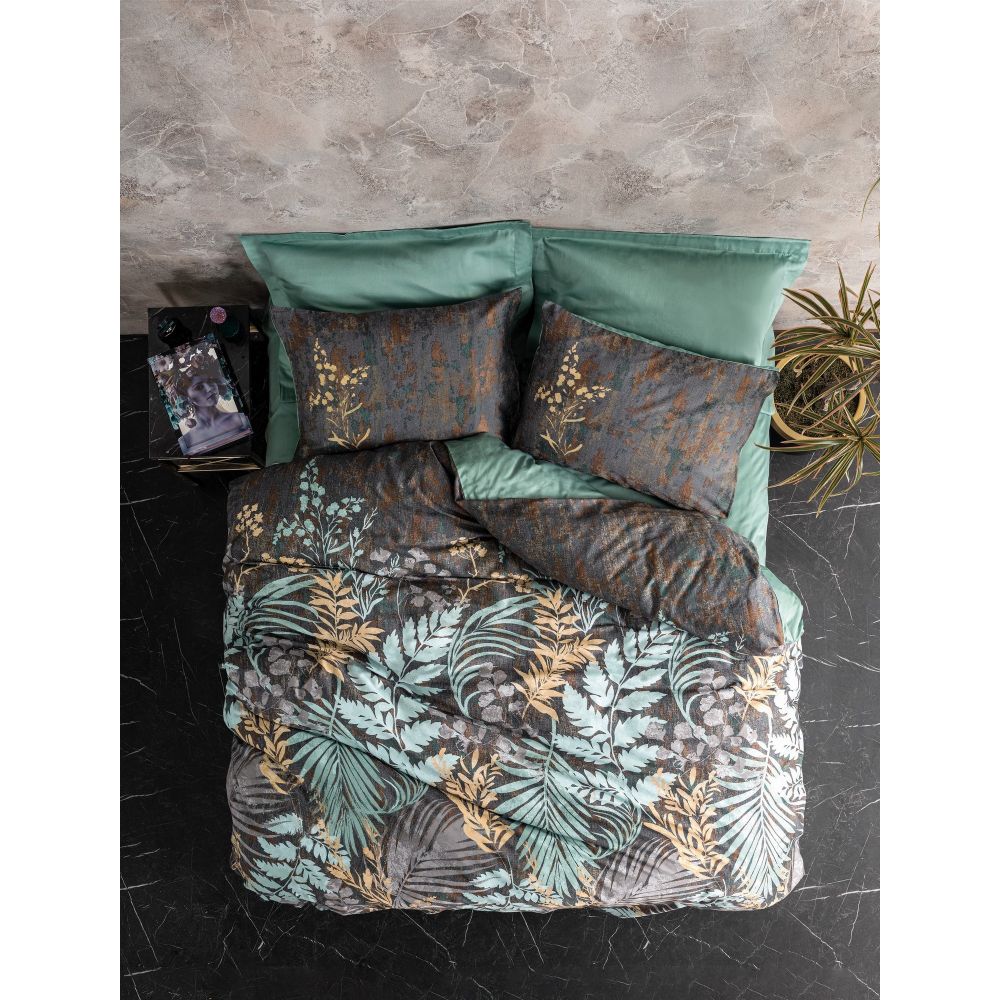 Clorasa - Mint Mint
Anthracite
Brown Satin Single Quilt Cover Set (DE) slika 1