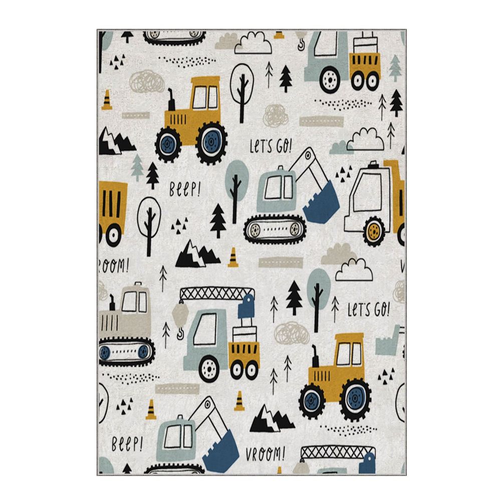 Cgkids22 - Višebojni Tepih (100 x 140 cm) slika 4