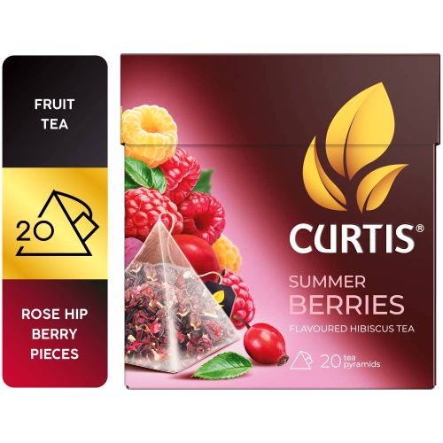 Curtis Summer Berries - Biljni čaj sa komadićima voća i aromom maline, 20x1.7g 1515600 slika 1